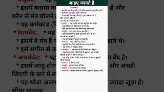 हिंदू धर्म वेद || चार वेदों के नाम और उनके अर्थ || पूरी जानकारी || #motivation #geetagyan