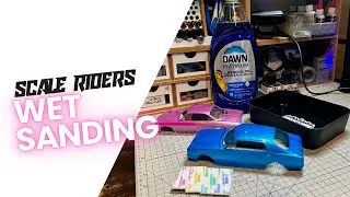 Wet Sanding AMT 1969 Chevy Corvair Build Part 20