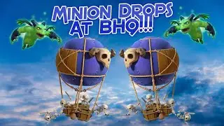 Bh9 attack strategy || bh9 beta minion, dropship attack || Builder base attacks
