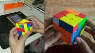 Breakdown of Stacy's 6.88 Rotationless CFOP Solve!