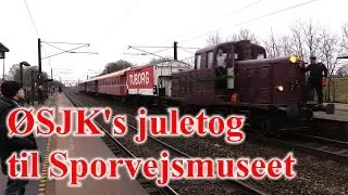 Juletog til Sporvejsmuseet Skjoldn&aelig;sholm
