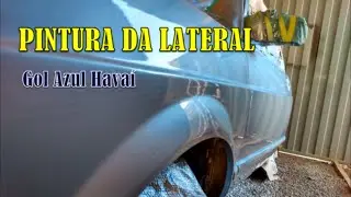 Pintura da lateral Gol Quadrado