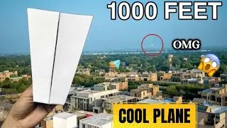World&rsquo;s Best Paper Airplane (Flies 1000 Feet!)