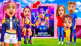 K-POP HUNTRİX RUMİ EVİMİZE GELDİ !! KUZEY ELİF RUMİ KARAKTERİ GERÇEK HAYATTA KİM ??