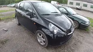 СМОТРИМ ХОНДУ ДЖАЗ 2002 за 3500$. ТАК СЕБЕ ЭКЗЕМПЛЯР... HONDA JAZZ 2002