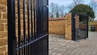 Electric Steel Swing Gate - AGD Systems