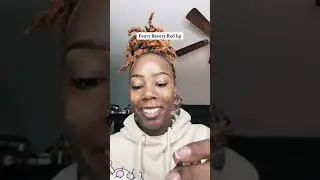 Fenty Beauty Viral red lip on brown skin (Rihanna 