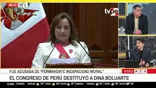 📢EL CONGRESO DE PER&Uacute; DESTITUY&Oacute; A DINA BOLUARTE: FUE ACUSADA DE 