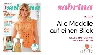 Sabrina Strickjournal Nr. 08/2025 - alle Modelle auf einen Blick