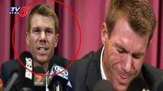David Warner Emotional Speech Over Ball Tampering Issue | TV5 News