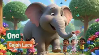 Gajah Lucu - Ona | Lagu Anak Ceria | Dunia Ona | Lagu Anak Indonesia