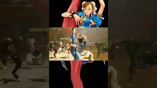Master Chun-Li trains her students🐲#shorts #youtubeshorts #streetfighter6 #streetfighter