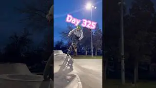 День 325/365 &mdash; трюки на BMX. #BMX #BMXTrick #Скейтпарк #2025 #EverydayChallenge #RideYourBike