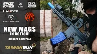 New Cyma Platinum & Cyma CGS Mags in Action! - @AirsoftNext Gameplay