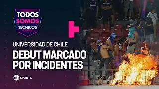 Debut de Universidad de Chile estuvo marcado por incidentes en la galer&iacute;a - Todos Somos T&eacute;cnicos