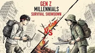 Gen Z vs Millennials: The Terrifying Reality of Collapse Survival Skills