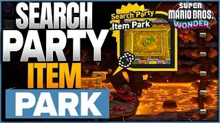 Search Party Item Park Guide For Super Mario Bros Wonder