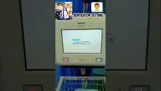Ventilator Setting || वेंटिलेटर सेटिंग ||Kaise Karte In Hindi || 👆👨&zwj;⚕️🩺#trandingshorts #viralvideo