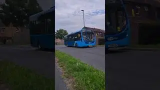 6113 on route 2 #bus #busspottinguk #crawley #metrobus #2025 #fyp #wrightbus