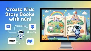 Create Your Own Kids Story Book Like a Pro Using n8n Automation | Step by Step Tutorial
