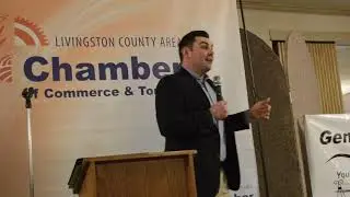 Michael Howlett accepts Farm of the Year honor