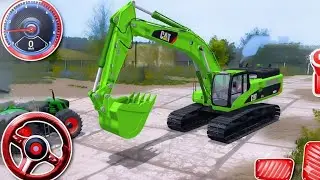 City Road Construction Simulator Gameplay - Build Your Own Highway (Android)