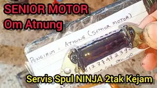 SPUL ninja SENIOR MOTOR MEMPAWAH KALBAR #spul #ninja #ninja2tak #cdi #rcb #shorts #youtubeshorts