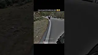 Live Crash M15 With Ns 200 🥺🥲||#youtubeshorts #motovlog #bikelover #ride#Lxelias_shorts#viral short