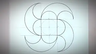 Simple Geometric Half Circle Design Step by Step | Simple Geometric Design For Kids | @learnart