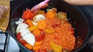 إوعي تسلقيه جربي تشوحيه و جنني الكل بيه 😋(العدس) بطريقتي الخاااصه 👌