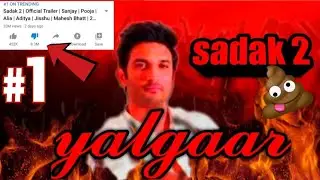 Sadak 2 | official trailer review and roast | Alia | Aditya | mahesh bhatt #sadak2roast