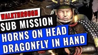 Nioh 2 Horns On Head Dragonfly In Hand Walkthrough | Sub Mission | GameClubz