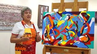 Whirlwind by Teyjah | Contemporary Abstract Art