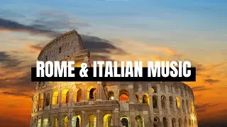 Italian Restaurant Music with Rome Aerial View (2 Hours)