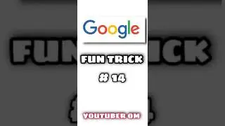 Google fun trick 14 |#google |#backtobasic |#youtuberom |#youtubeshorts |#shorts