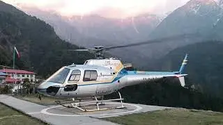 Everest base camp trek returned by helicopter