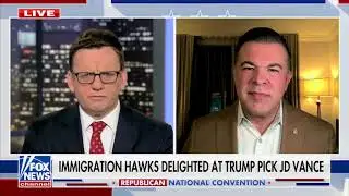 Fox News Channel FNC Republican National Convention Nelson Balido and Immigration July 18, 2024