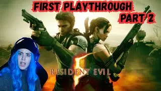 Resident Evil 5 [ MY FIRST EVER PLAYTHROUGH ] co-op  PART 2