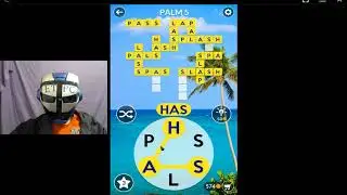 WORDSCAPES PALM  5 ANSWERS masaya ang mga salita