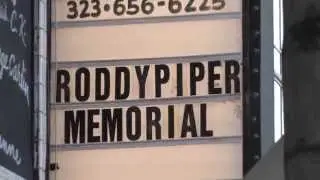 Roddy Roddy Piper Memorial at Comedy Store in West Hollywood