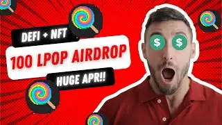 Lollipop Pool! Defi Crypto Terbaik Staking reward Legit APR 50% di BSC! DeFi x NFT ada Airdrop!