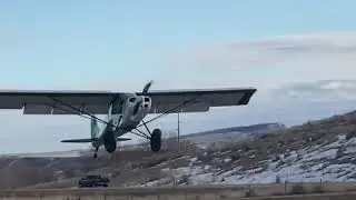 Very short landing !