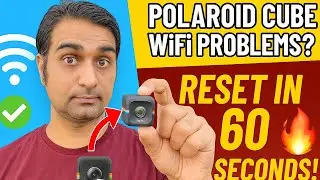 POLAROID CUBE+ WiFi Problems? Reset in 60 Seconds! 🔥| How to Reset Polaroid Cube+ WiFi