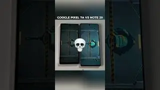 Pixel 7A vs Samsung Galaxy Note 20 - PUBG Test🔥