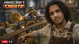 Crafting Giant Machine in Minecraft Live Create MOD  | #2
