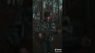 Forest Sessions🌲🎸 Nothing beats the acoustics of the great outdoors  Taking my guitar into the woo