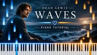 Learn To Play Waves Dean Lewis on Piano! (Easy)