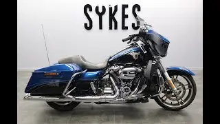 2018 Harley-Davidson FLHXS Touring Street Glide 115th Anniversary Model in Legend Blue and Black
