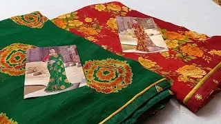 विशाल की सबसे ज़्यादा बिकने वाली saree, सिर्फ आप के लिए। #vishalsaree #georgettesaree #karwachauth