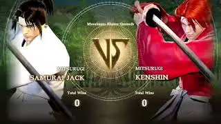 Soul Calibur VI - Samurai Jack vs. Kenshin Himura (Rurouni Kenshin)